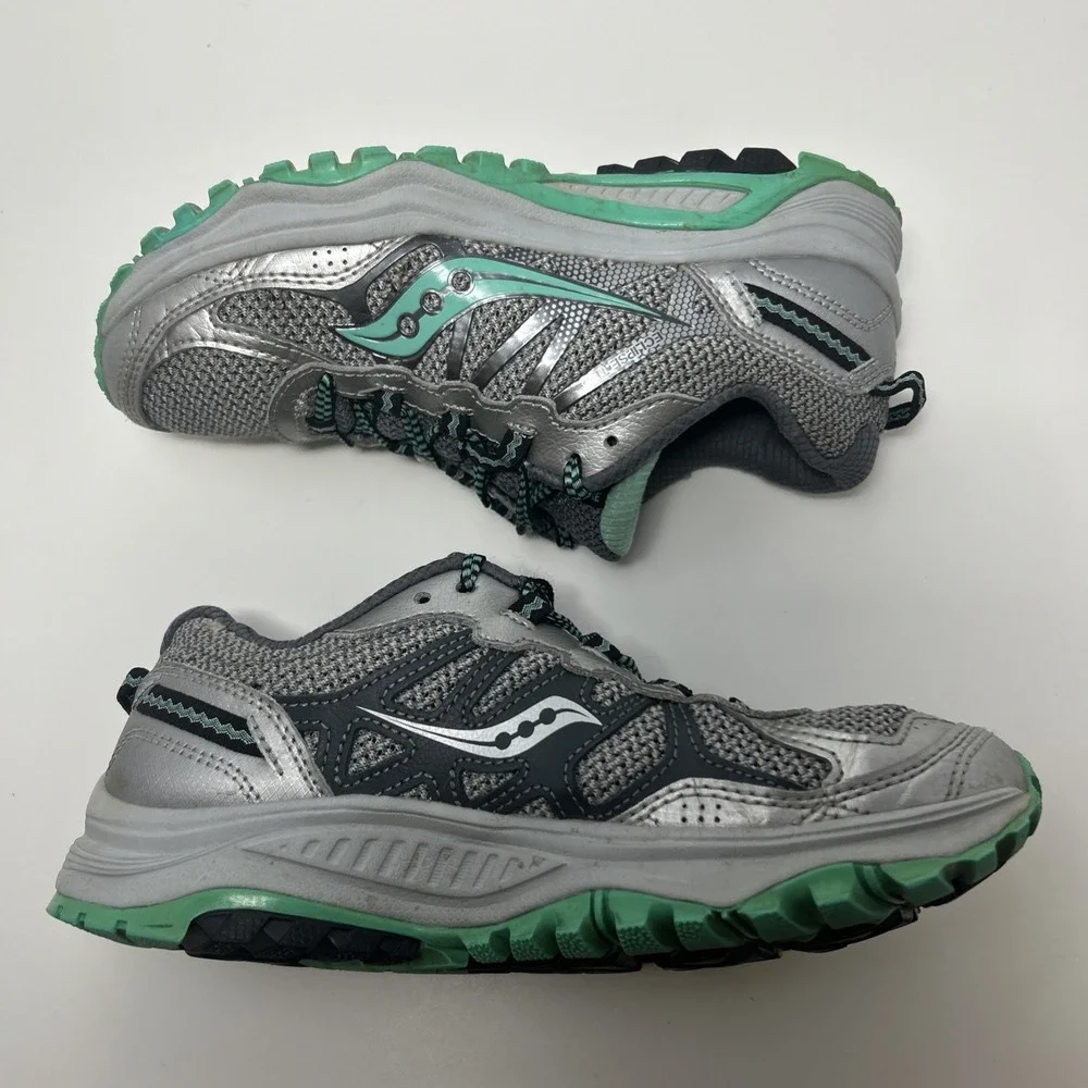Saucony‎ Eclipse TR 5 Running Shoes Women's Sz 6 Gray Outdoor Trail Shoes
